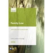 Family Law 2009 LPC Guide