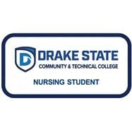 Drake State Student Nursing Emblem 2023 (1 Pack) (No Returns Allowed)