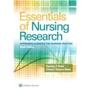 Essentials of Nursing Research Appraising Evidence for Nursing Practice w/ Course Point,9781496351296