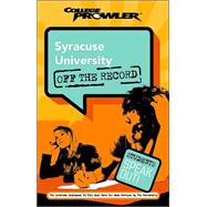 College Prowler Syracuse University: Off the Record