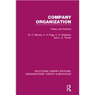 Company Organization (RLE: Organizations): Theory and Practice