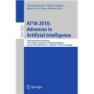 AI*IA 2016 Advances in Artificial Intelligence