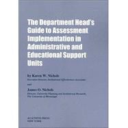 The Department Head's Guide to Assessment Implementation in Administrative and Educational Support Units