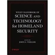 Wiley Handbook of Science and Technology for Homeland Security, 4 Volume Set book cover, ISBN 9780471761303