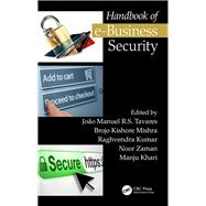 Handbook of E-business Security