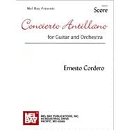 Concierto Antillano - Score: For Guitar and Orchestra