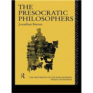 The Presocratic Philosophers