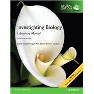 Investigating Biology Lab Manual, Global Edition