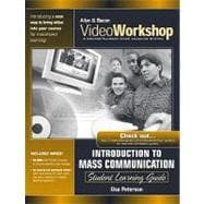 VideoWorkshop for Introduction to Mass Communication: Student Learning Guide with CD-ROM