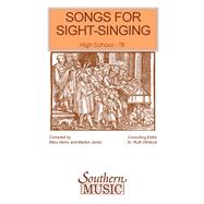Songs for Sight Singing - Volume 1 High School Edition TB Book