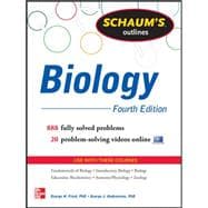 Schaum's Outline of Biology 865 Solved Problems + 25 Videos