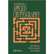 Handbook of Applied Cryptography