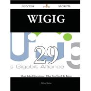 WiGig 29 Success Secrets - 29 Most Asked Questions On WiGig - What You Need To Know