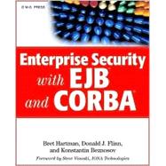 Enterprise Security With Ejb and Corba