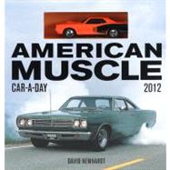 American Muscle Car-A-Day 2012 w/toy