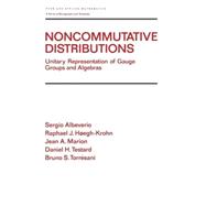 Noncommutative Distributions: Unitary Representation of Gauge Groups and Algebras