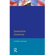 Generative Grammar