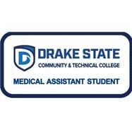 Drake State Student Medical Assistant Emblem 2023 (1 pack)