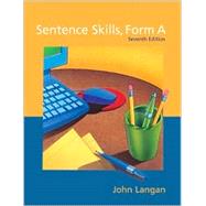 Sentence Skills : A Workbook for Writers, Form A