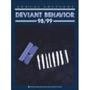 Deviant Behavior, 98-99