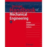 Springer Handbook of Mechanical Engineering