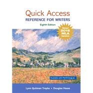 Quick Access Reference for Writers, MLA Update