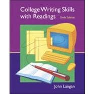College Writing Skills with Readings