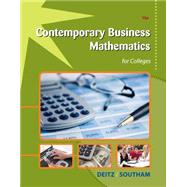 Contemporary Business Mathematics for Colleges (with Printed Access Card)