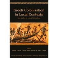 Greek Colonization in Local Contexts