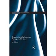 Organisational Performance Management in Sport