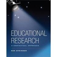 Educational Research A Contextual Approach