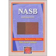 New American Standard Bible Ultrathin Reference : NASB UPdate LeatherTex, Brown/Light Brown