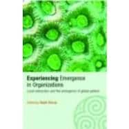 Experiencing Emergence in Organizations: Local Interaction and the Emergence of Global Patterns