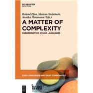 A Matter of Complexity