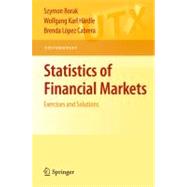 Statistics of Financial Markets : Exercises and Solutions
