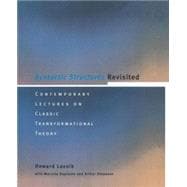 Syntactic Structures Revisited Contemporary Lectures on Classic Transformational Theory