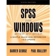 SPSS for Windows Step by Step: A Simple Study Guide and Reference, 17.0 Update