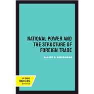 National Power and the Structure of Foreign Trade