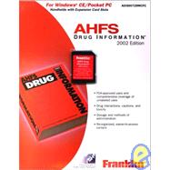 AHFS Drug Information 2002 (MultimediaCard for Windows CE/Pocket PC)
