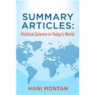 Summary Articles Political Science in Today's World