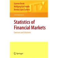 Statistics of Financial Markets