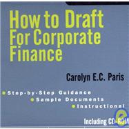 How To Draft For Corporate Finance
