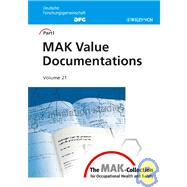 The MAK-Collection for Occupational Health and Safety: Part I: MAK Value Documentations, Volume 21