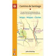 Camino de Santiago Maps / Mapas / Cartes; St. Jean Pied de Port/Roncesvalles – Finisterre via Santiago de Compostela
