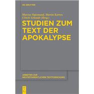 Studien Zum Text Der Apokalypse