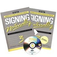 Signing Naturally Level 3 Student Set (Book w/ DVD),9781581211351