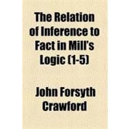 The Relation of Inference to Fact in Mill's Logic