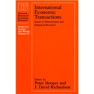 International Economic Transactions