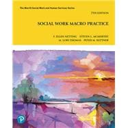 Pearson eText Access Code for Social Work Macro Practice