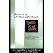 Handbook of Layered Materials